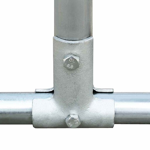 VIDAXL - vidaXL Poulailler d'extérieur 2,75 x 4 x 1,92 m Acier galvanisé - large