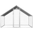 VIDAXL - vidaXL Poulailler d'extérieur 2,75 x 2 x 1,92 m Acier galvanisé - vignette