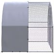 VIDAXL - vidaXL Poulailler d'extérieur 3x2x2 m Acier galvanisé - vignette