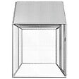 VIDAXL - vidaXL Poulailler 2 x 1 x 1,5 m Acier galvanisé - vignette