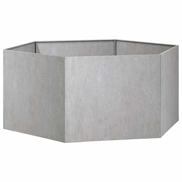 VIDAXL - vidaXL Jardinière Rouillé 90x90x45 cm Acier corten - large