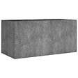 VIDAXL - vidaXL Jardinière 80x40x40 cm acier corten - vignette