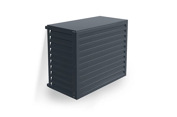 CASANOOV - Casanoov Cache Climatiseur Extérieur Acier Gris Anthracite Taille M 105x84x65 Amaro - large