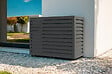 CASANOOV - Casanoov Cache Climatiseur Extérieur Acier Gris Anthracite Taille M 105x84x65 Amaro - vignette