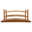 VIDAXL - vidaXL Pont de jardin 140x60x60 cm Bois de sapin massif - vignette