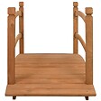 VIDAXL - vidaXL Pont de jardin 140x60x60 cm Bois de sapin massif - vignette