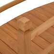 VIDAXL - vidaXL Pont de jardin 140x60x60 cm Bois de sapin massif - vignette