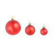 VIDAXL - Boules de Noël 100 pcs Rouge/Doré/Vert - vignette