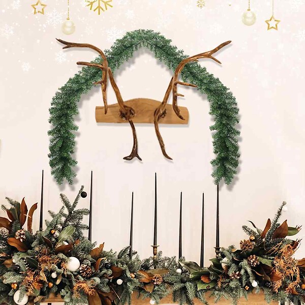 VIDAXL - vidaXL Guirlande de Noël PVC 10 m - large