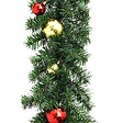 VIDAXL - vidaXL Guirlande de Noël décorée avec boules 10 m - vignette