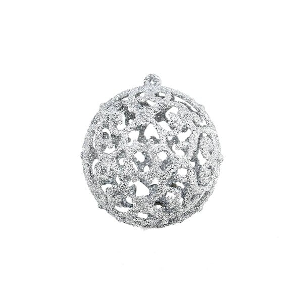 VIDAXL - vidaXL Ensemble de boules de Noël 100 pcs 3/4/6 cm Argenté - large