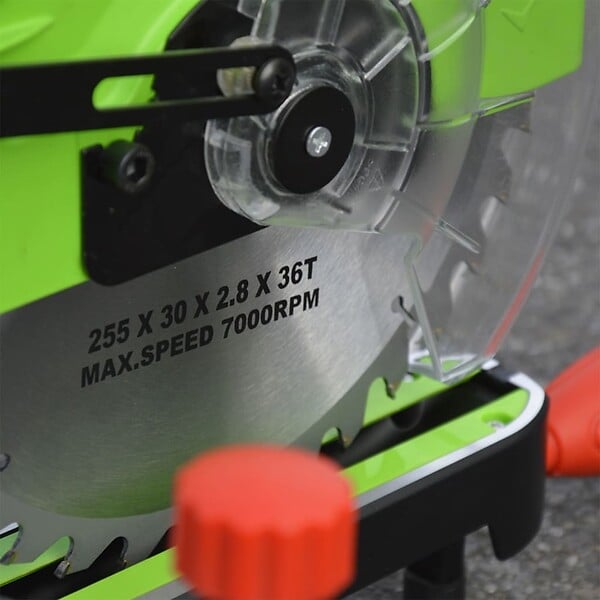 CONSTRUCTOR - Scie à  onglets radiale 1800W - Lame 254mm 36 dents - large