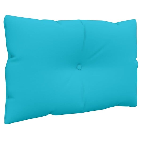 VIDAXL - vidaXL Coussins de palette lot de 2 turquoise tissu Oxford - large