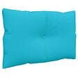 VIDAXL - vidaXL Coussins de palette lot de 2 turquoise tissu Oxford - vignette