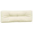 VIDAXL - vidaXL Coussins de palette lot de 5 crème tissu - vignette