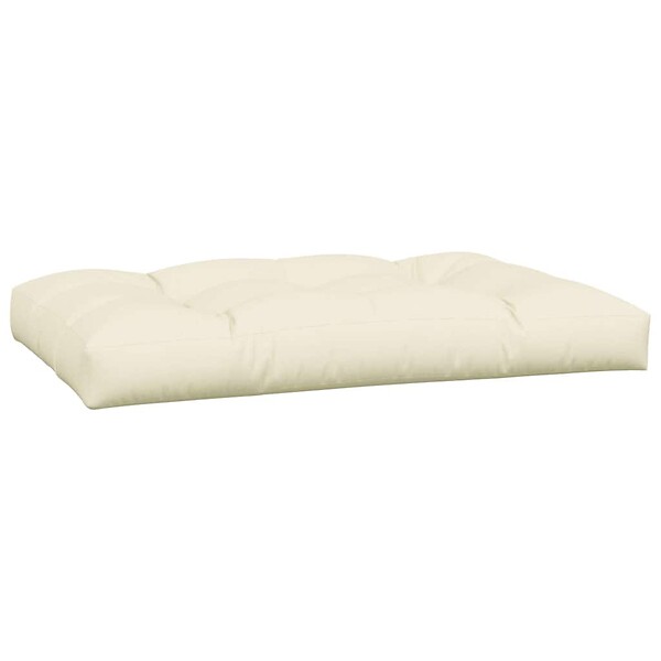VIDAXL - vidaXL Coussins de palette lot de 5 crème tissu - large
