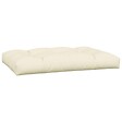 VIDAXL - vidaXL Coussins de palette lot de 5 crème tissu - vignette