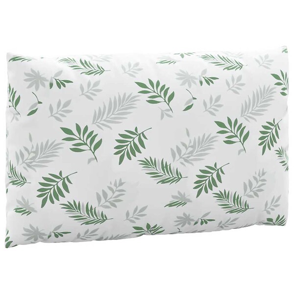 VIDAXL - vidaXL Coussins de palette lot de 2 motif de feuilles tissu Oxford - large