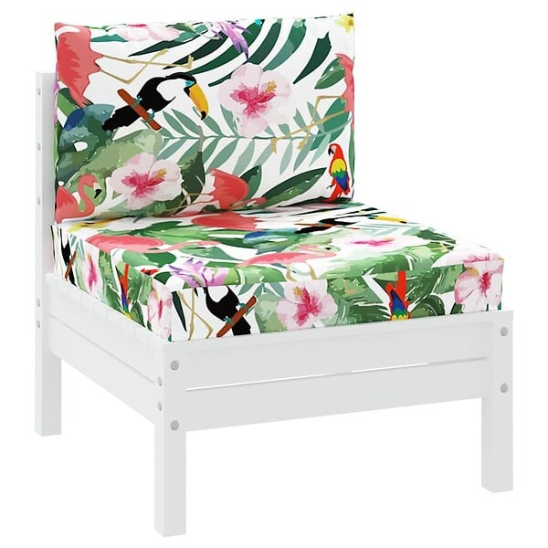 VIDAXL - vidaXL Coussins de palette lot de 2 multicolore tissu Oxford - large