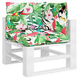 VIDAXL - vidaXL Coussins de palette lot de 3 multicolore tissu Oxford - vignette