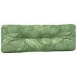 VIDAXL - vidaXL Coussins de palette lot de 5 motif de feuilles tissu - vignette