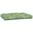 VIDAXL - vidaXL Coussins de palette lot de 5 motif de feuilles tissu - vignette