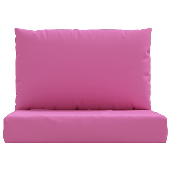 VIDAXL - vidaXL Coussins de palette lot de 2 rose tissu Oxford - large