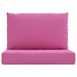 VIDAXL - vidaXL Coussins de palette lot de 2 rose tissu Oxford - vignette