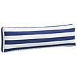 VIDAXL - vidaXL Coussins de palette lot de 2 rayures bleues/blanches - vignette