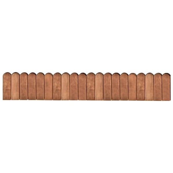 VIDAXL - vidaXL Rouleaux de bordure 3 pcs 120 cm bois de pin imprégné - large