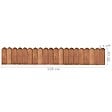 VIDAXL - vidaXL Rouleaux de bordure 3 pcs 120 cm bois de pin imprégné - vignette