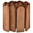 VIDAXL - vidaXL Rouleau de bordure Marron 120 cm Bois de pin imprégné - vignette