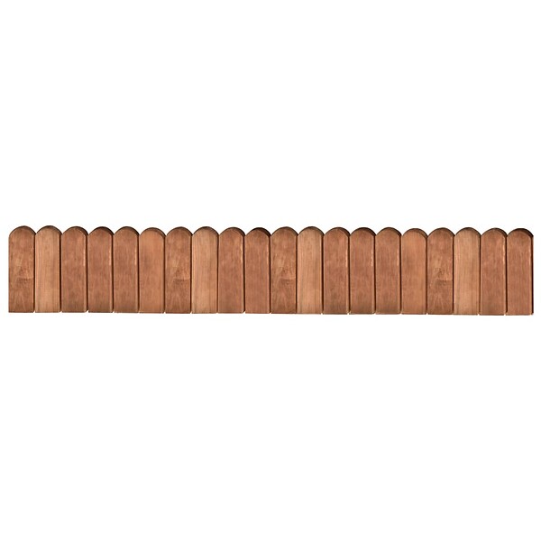 VIDAXL - vidaXL Rouleaux de bordure 2 pcs 120 cm bois de pin imprégné - large