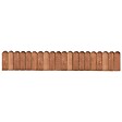 VIDAXL - vidaXL Rouleaux de bordure 2 pcs 120 cm bois de pin imprégné - vignette