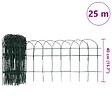 VIDAXL - vidaXL Bordure de pelouse Fer enduit de poudre 25x0,4 m - vignette