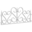 VIDAXL - vidaXL Bordures de pelouse 17 pcs Blanc 10 m PP - vignette
