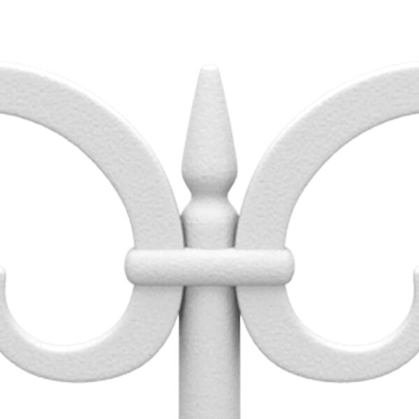 VIDAXL - vidaXL Bordures de pelouse 17 pcs Blanc 10 m PP - large