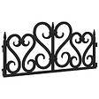 VIDAXL - vidaXL Bordures de pelouse 17 pcs Noir 10 m PP - vignette