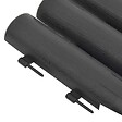 VIDAXL - vidaXL Bordures de pelouse 36 pcs Anthracite 10 m PP - vignette