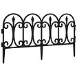 VIDAXL - vidaXL Bordures de pelouse 17 pcs Noir 10 m PP - vignette