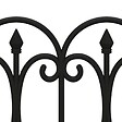 VIDAXL - vidaXL Bordures de pelouse 17 pcs Noir 10 m PP - vignette