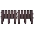 VIDAXL - vidaXL Bordures de pelouse 36 pcs Marron 10 m PP - vignette