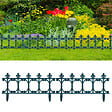 VIDAXL - vidaXL Bordures de jardin 16 pcs Vert 10 m PP - vignette