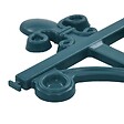 VIDAXL - vidaXL Bordures de jardin 16 pcs Vert 10 m PP - vignette