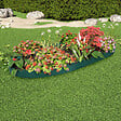 VIDAXL - vidaXL Bordures de jardin 10 pcs Vert 65x15 cm PP - vignette