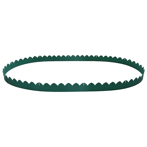 VIDAXL - vidaXL Bordures de jardin 10 pcs Vert 65x15 cm PP - large