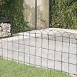 VIDAXL - vidaXL Bordure de pelouse Fer enduit de poudre 25x0,65 m - vignette