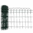 VIDAXL - vidaXL Bordure de pelouse Fer enduit de poudre 25x0,65 m - vignette