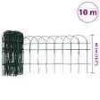 VIDAXL - vidaXL Bordure de pelouse Fer enduit de poudre 10x0,4 m - vignette