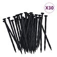 VIDAXL - vidaXL Bordure de pelouse flexible avec 30 piquets 10 m 5 cm - vignette